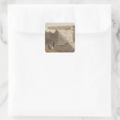 Triumphbogen, Tripolis, Platte 4 von "A Narrative Quadratischer Aufkleber (Tasche)