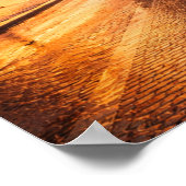 Triumphbogen unter Regenbogen Poster (Ecke)