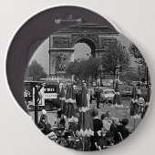 Triumphbogen Vintag France Button (Vorne & Hinten)