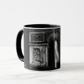 Triumphbogen Vintag France Tasse (Vorderseite Links)