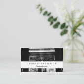 Triumphbogen Vintag France Visitenkarte (Stehend Vorderseite)