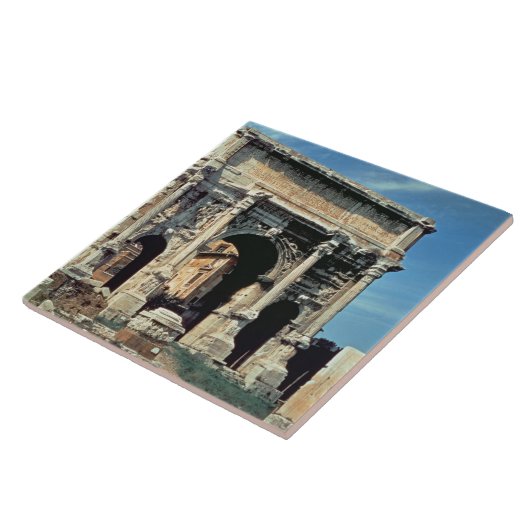 Triumphbogen von Septimius Severus, herein Fliese (Seite)