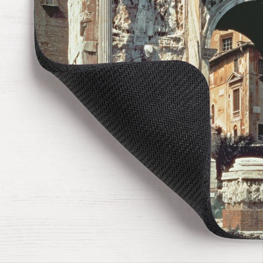 Triumphbogen von Septimius Severus, herein Mousepad (Ecke)