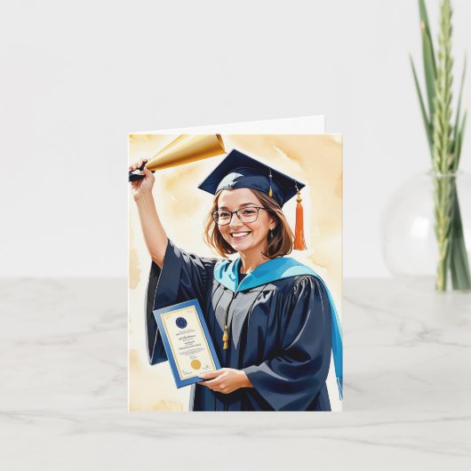 Triumphe - Ein Toast für Ihren Erfolg Karte (Vorderseite)