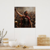 Triumphe: Feiern des Spartansieges Poster (Küche)