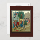 Triumphkarte in Jerusalem Postkarte (Vorne/Hinten)