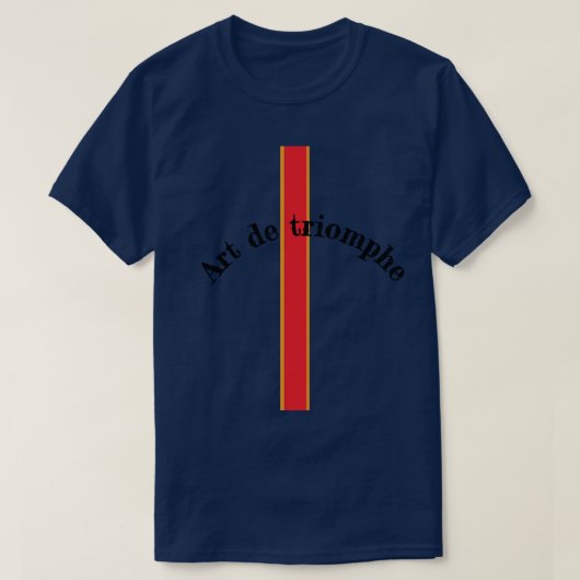 Triumphkunst-T-Shirt T-Shirt (Design vorne)