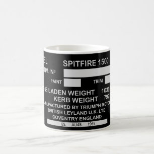 Triumphspitfire-Tasse 1500 Kaffeetasse