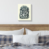 Triumvirat Leinwanddruck (Insitu (Schlafzimmer))