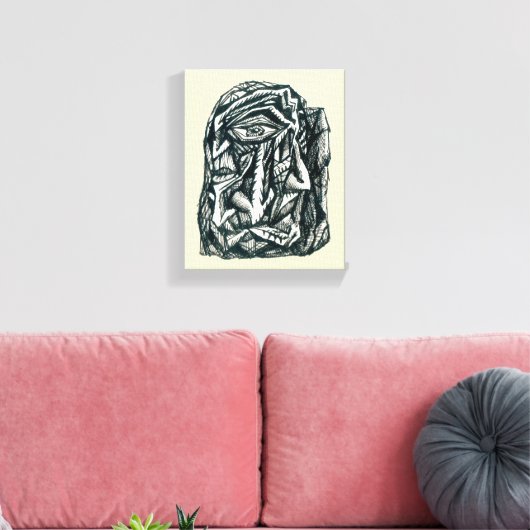 Triumvirat Leinwanddruck (Insitu (Wohnzimmer))