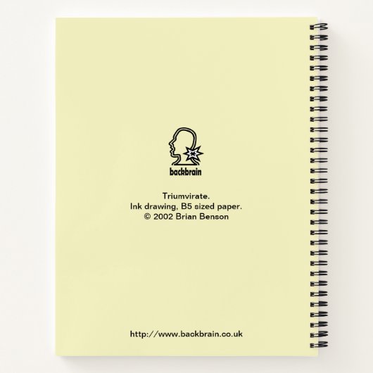 Triumvirat, Notizblock (Rückseite)