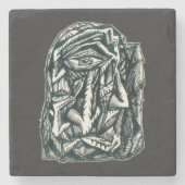 Triumvirat, Tinte zeichnend Steinuntersetzer (Vorderseite)