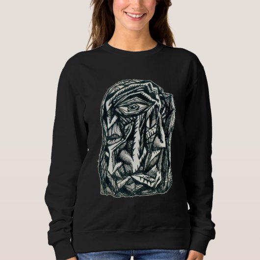 Triumvirat, zeichnend Tinte, Sweatshirt (Vorderseite)