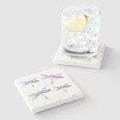 Trivet Mable | Dragonfly-Sammlung Steinuntersetzer (Seitenansicht)