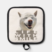 Trivet of dog by koroku topflappen (Vorderseite)