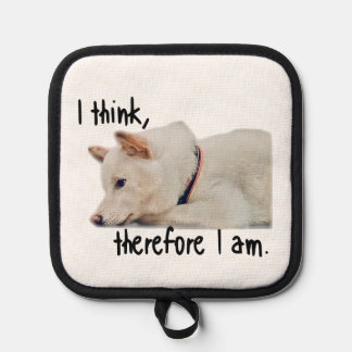 Trivet of dog topflappen