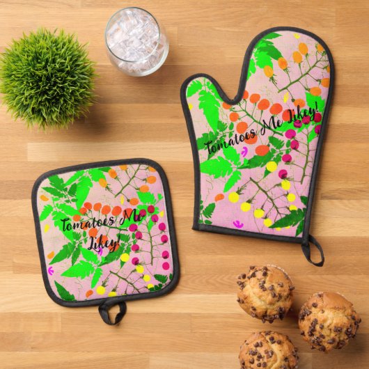 Trivet Ofenhandschuh & Topflappen-Set (Oben Unten)