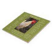 Trivet Tile-Hühnchen-Eimer Fliese (Seite)