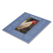 Trivet Tile-Hühnchen-Eimer Fliese (Seite)