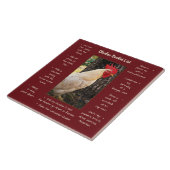 Trivet Tile-Hühnchen-Eimer Fliese (Seite)