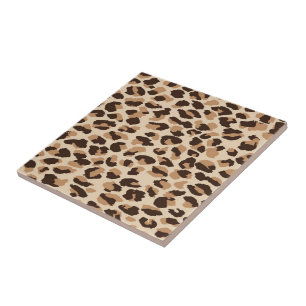 Trivet Tile Leopard Print Fliese