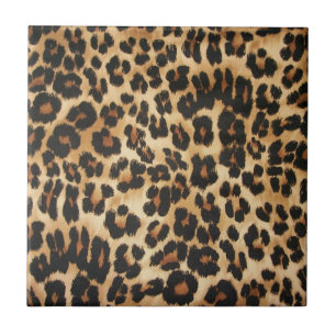 Trivet Tile Leopard Print Fliese