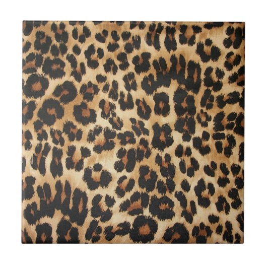 Trivet Tile Leopard Print Fliese (Vorderseite)