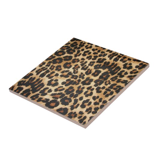 Trivet Tile Leopard Print Fliese (Seite)
