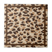 Trivet Tile Leopard Print Fliese (Vorderseite)