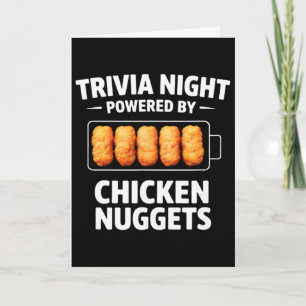 Trivia-Abend unterstützt von Chicken Nuggets  Karte