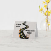 Trivia Card für die Woche des Bewusstseins für Arb Karte (Gelbe Blume)