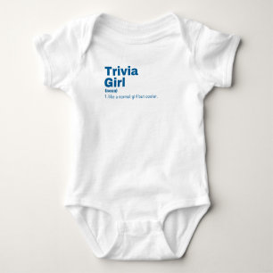 Trivia Girl - Trivia Baby Strampler