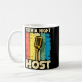 Trivia Night Host Quiz Game Entertainer Moderator Kaffeetasse (Links)