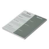 Trivia Party Game - Benutzerdefinierte Frage und A Notizblock (Rotiert)