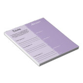 Trivia Party Game - Benutzerdefinierte Frage und A Notizblock (angewinkelt)