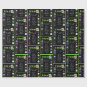 Trivia zum Geburtstag 1952 Geschenkpapier (Flach)