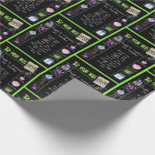 Trivia zum Geburtstag 1959 Geschenkpapier (Ecke)