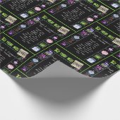 Trivia zum Geburtstag 1960 Geschenkpapier (Ecke)