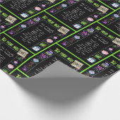 Trivia zum Geburtstag 1961 Geschenkpapier (Ecke)