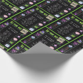 Trivia zum Geburtstag 1963 Geschenkpapier (Ecke)