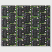 Trivia zum Geburtstag 1967 Geschenkpapier (Flach)