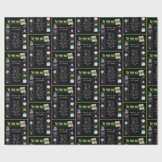 Trivia zum Geburtstag 1969 Geschenkpapier (Flach)