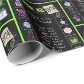 Trivia zum Geburtstag 1974 Geschenkpapier (Rolleneckpunkt)