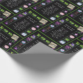 Trivia zum Geburtstag 1975 Geschenkpapier (Ecke)