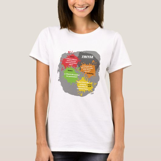 Trivialfragen T-Shirt (Vorderseite)