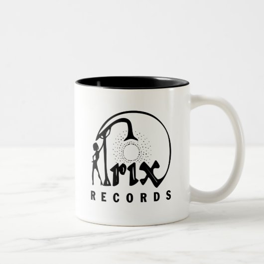Trix-Platten Zweifarbige Tasse (Rechts)