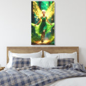 Trixie die Pixie Leinwanddruck (Insitu (Schlafzimmer))