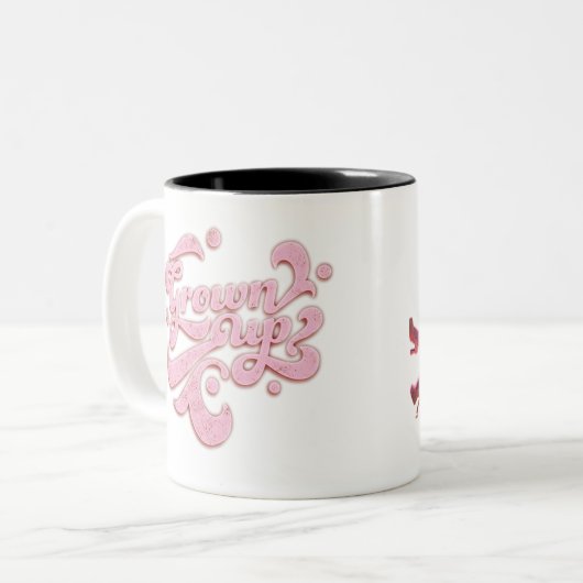 Trixie Mattel - erwachsen Zweifarbige Tasse (Vorderseite Links)