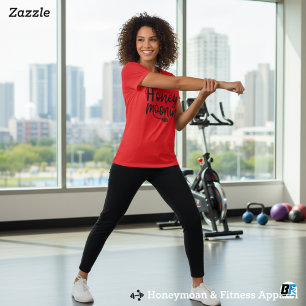 TRIXIE Retro 70er Jahre Thema Honeymoonin' Braut T-Shirt