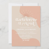 TRIXIE Retro 70's Disco Einladung (Vorderseite)